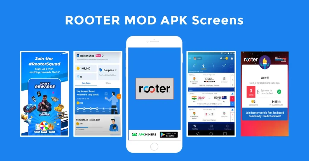 Rooter MOD APK Screenshots