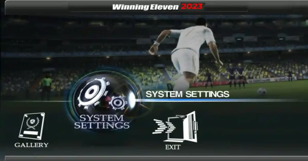 Winning Eleven 2023 Gameplay Screenshot