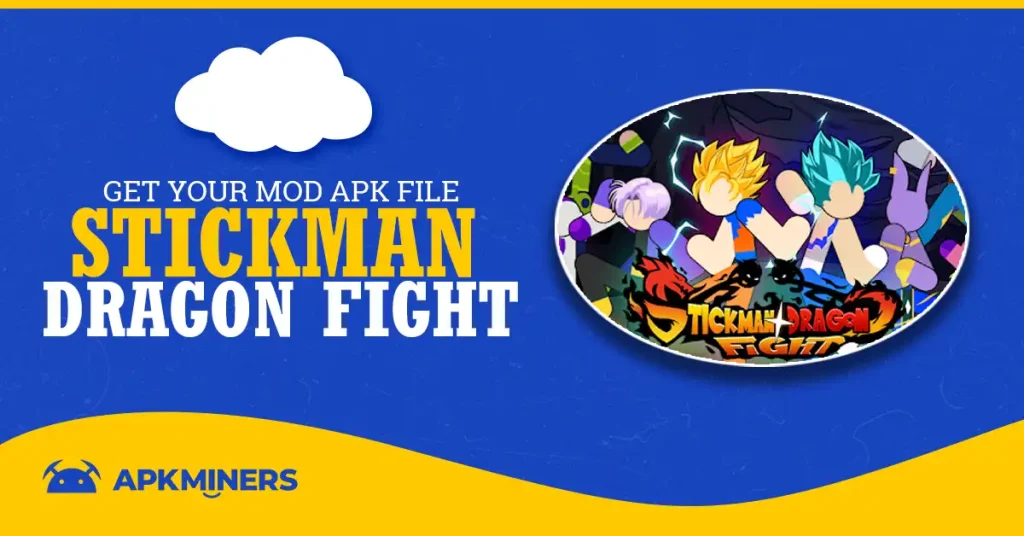 Stickman Dragon Fight MOD APK Poster | apkminers.com