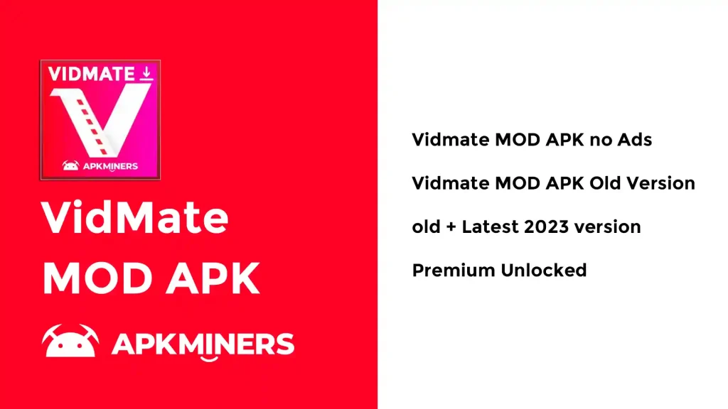 Vidmate MOD APK features