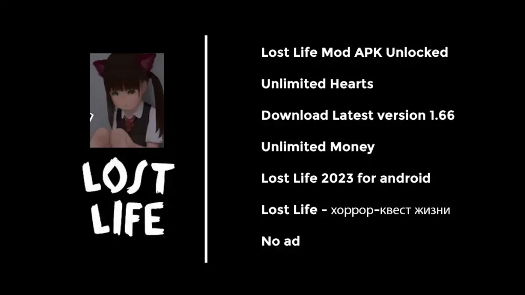 Lost Life Features