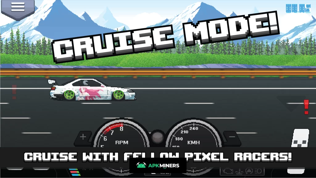 Pixel car racer apk 4
